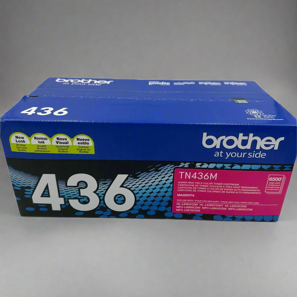 Genuine Brother OEM Toner - TN436M Magenta