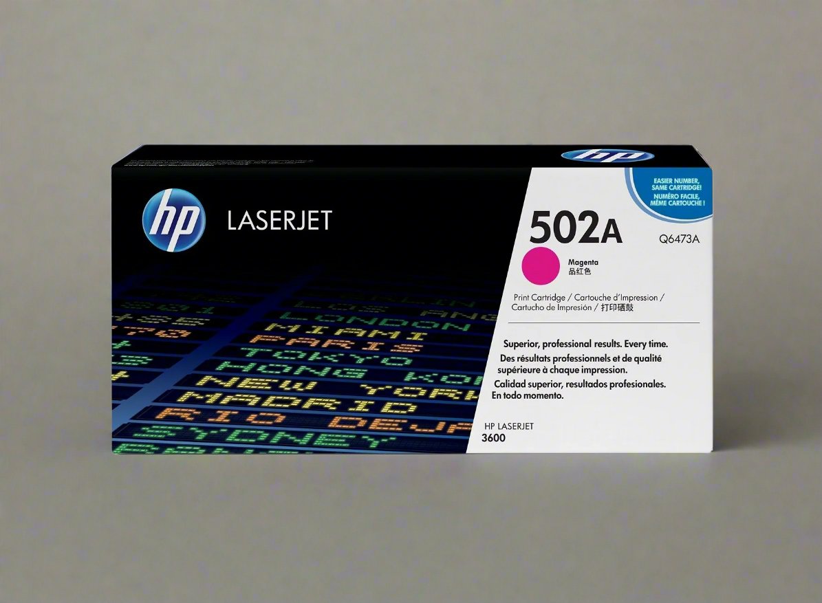 Genuine HP OEM Toner - Q6473A Magenta