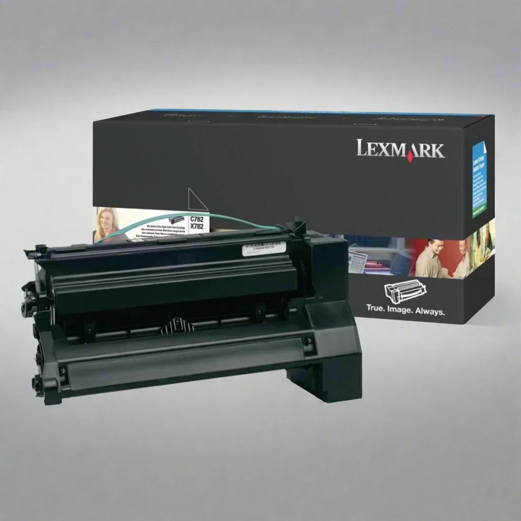 Genuine Lexmark OEM Toner - C782U1KG Black