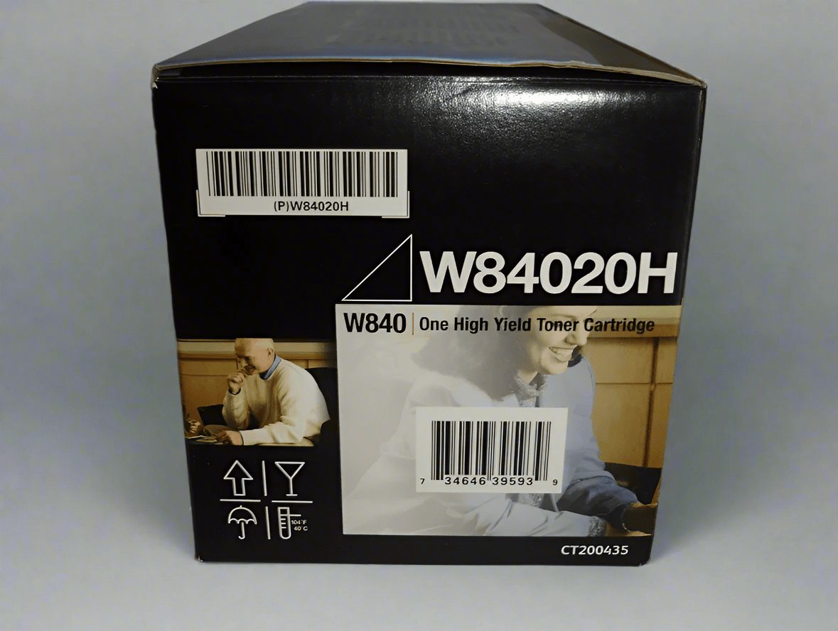 Genuine Lexmark OEM Toner - W84020H Black - Real Deal Toners