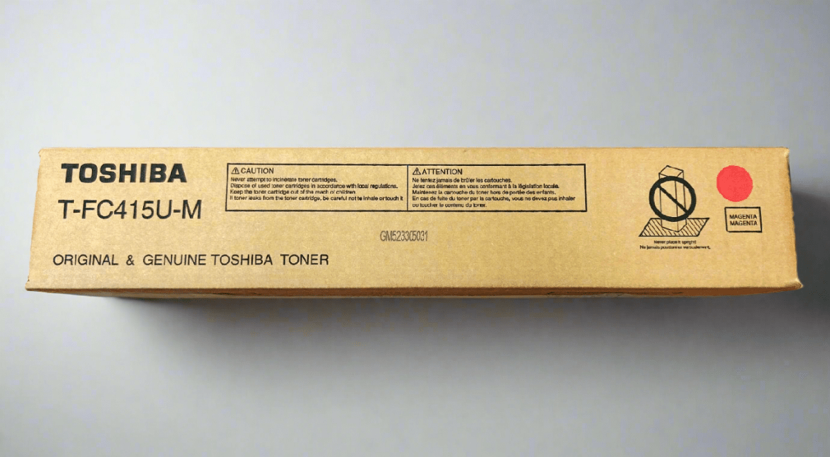 Genuine Toshiba OEM Toner Cartridge - TFC415UM Magenta - Real Deal Toners