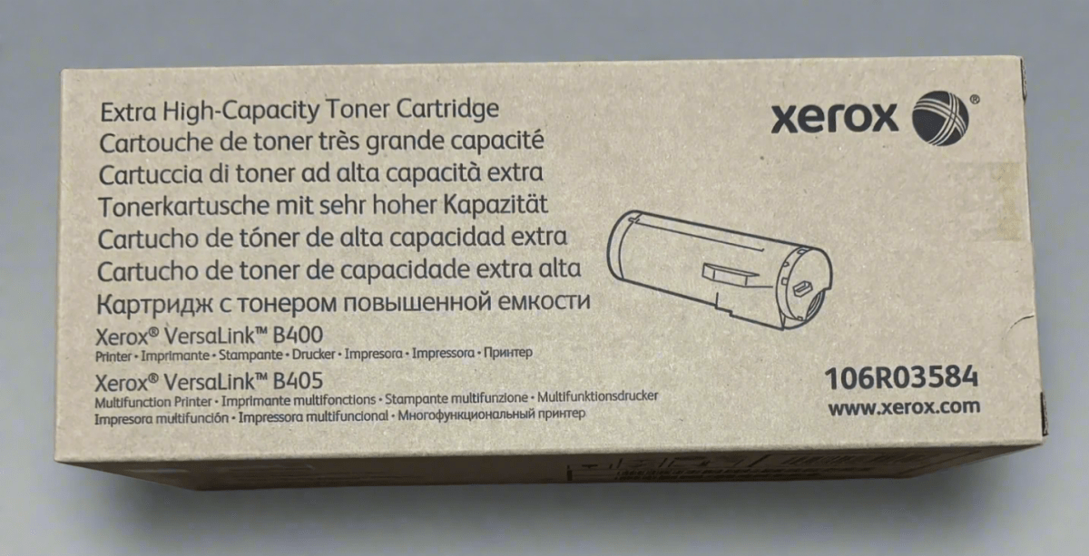 Genuine Xerox OEM Toner - 106R03584 Black - Real Deal Toners
