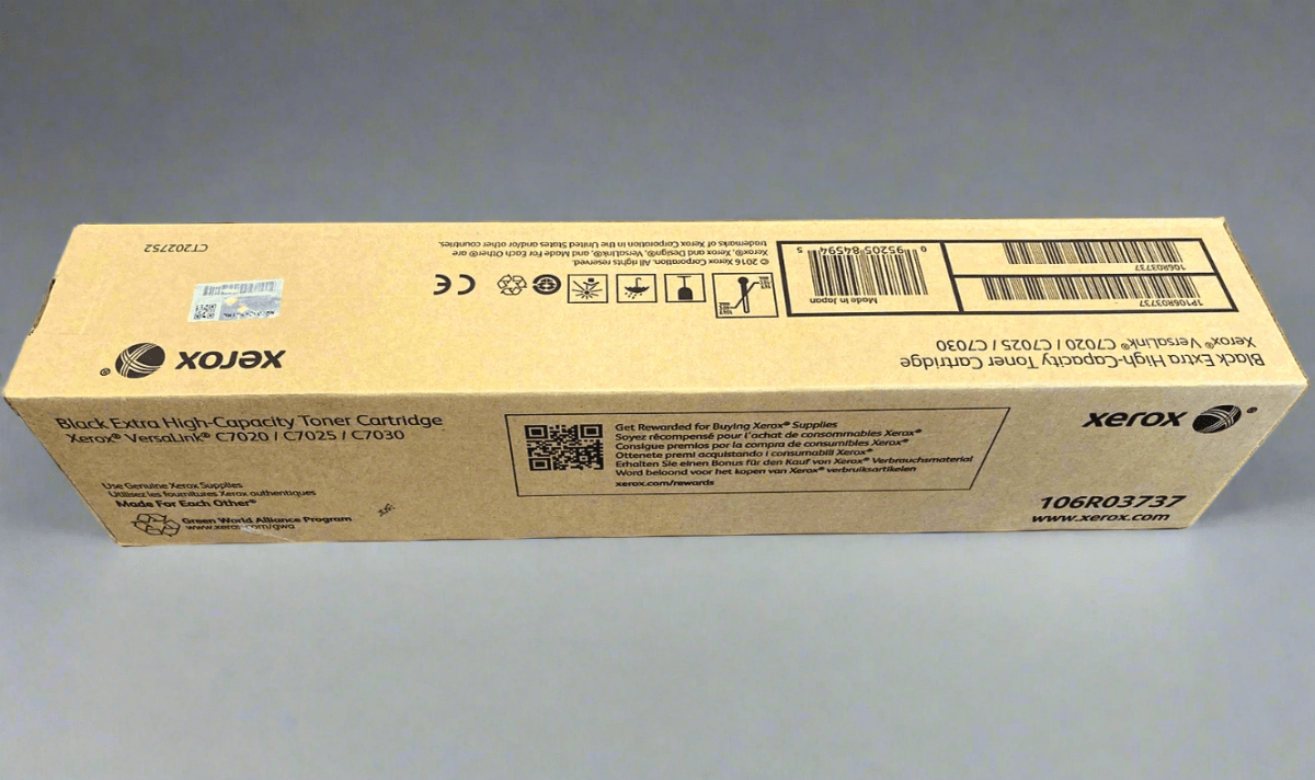 Genuine Xerox OEM Toner - 106R03737 Black - Real Deal Toners