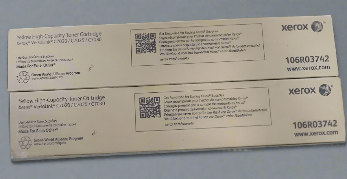 Genuine Xerox OEM Toner - 106R03742 Yellow - Real Deal Toners
