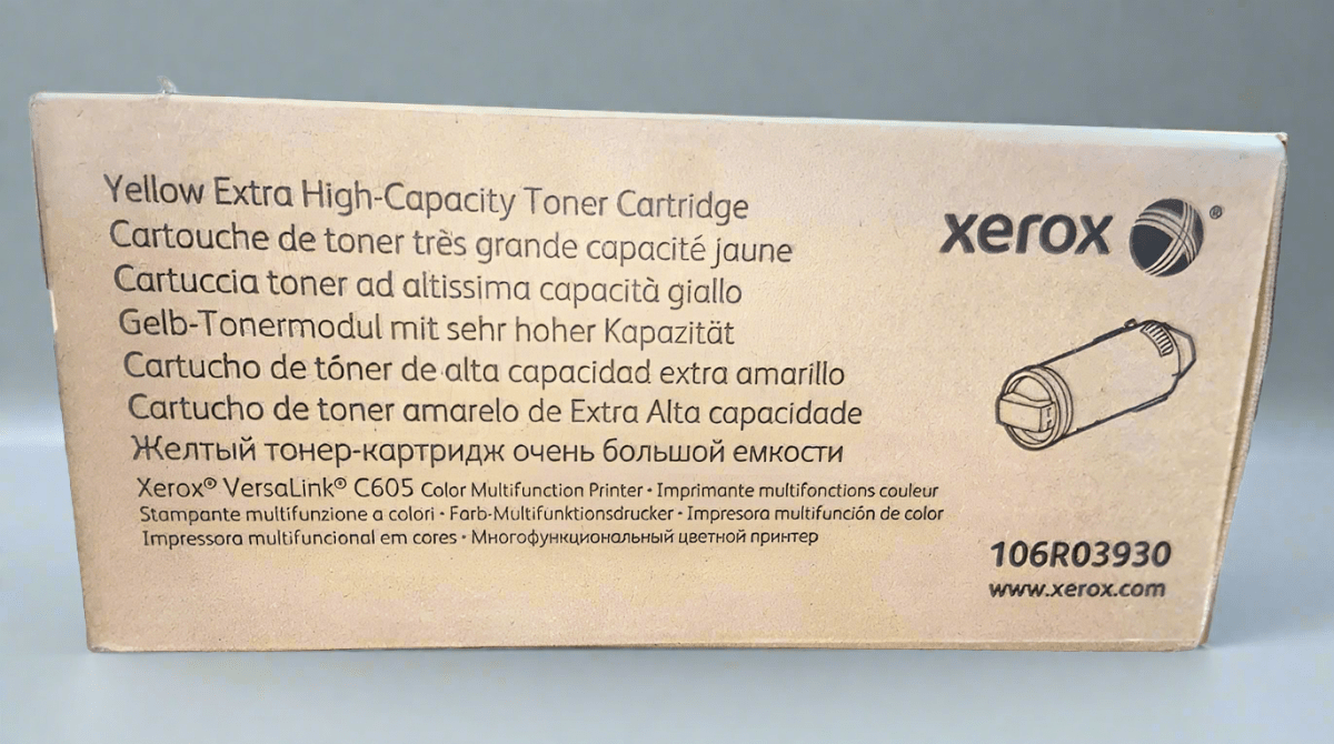 Genuine Xerox OEM Toner - 106R03930 Yellow - Real Deal Toners