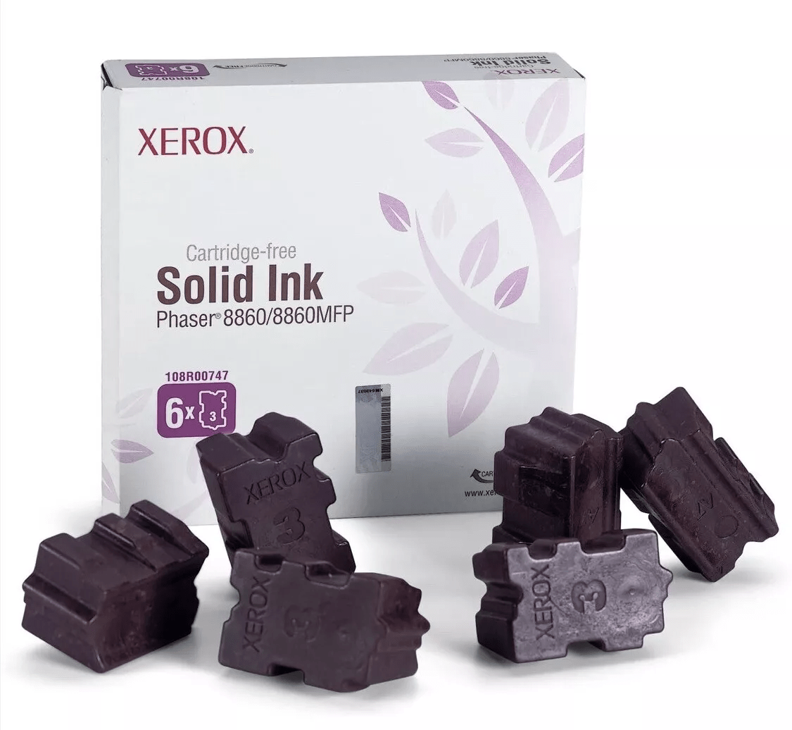 Genuine Xerox Phaser 8860 OEM Solid Ink - 108R00747 Magenta - Real Deal Toners
