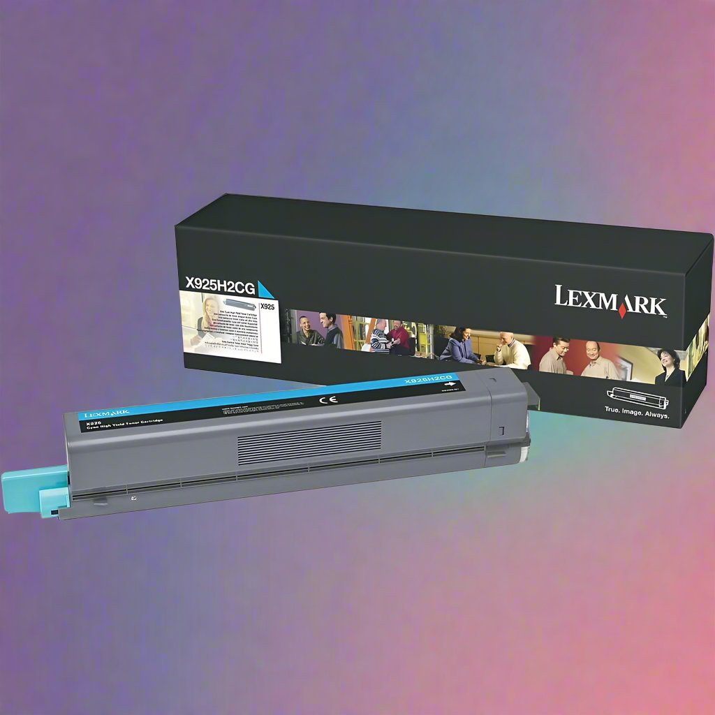 Genuine Lexmark OEM Toner - X925H2CG Cyan